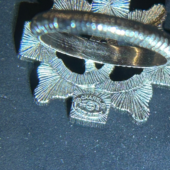 Sold-Chanel 2015 Art Deco Ring - Picture 5 of 8